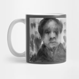 Distorted greys Mug